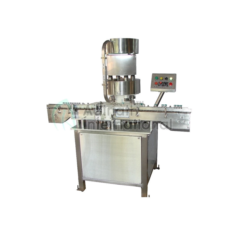 Automatic Four Head Vial Capping Machine