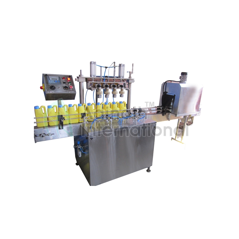 Automatic Linear Bottle Capping Machine