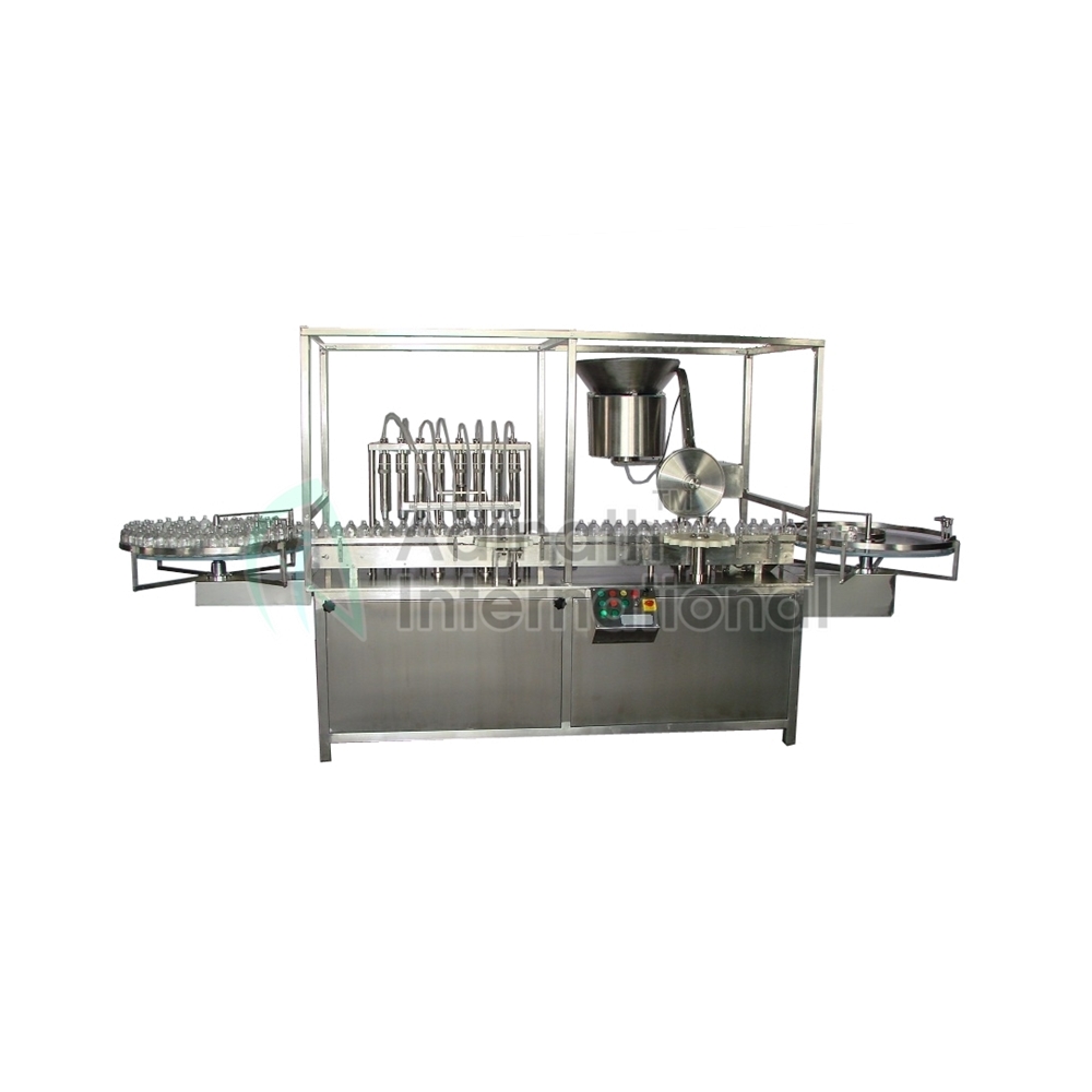 High Speed Vial Filling and Rubber Stoppering Machine