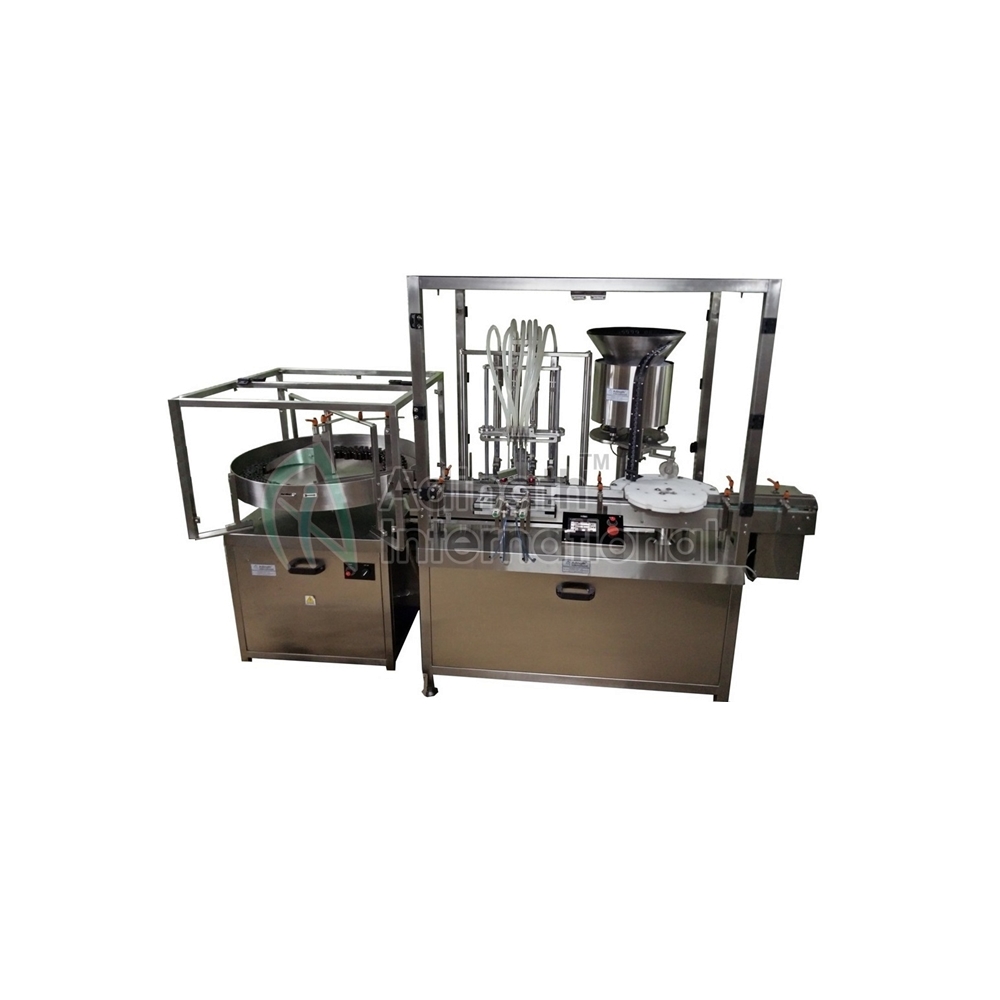 Injectable Liquid Filling and Rubber Stoppering Machine