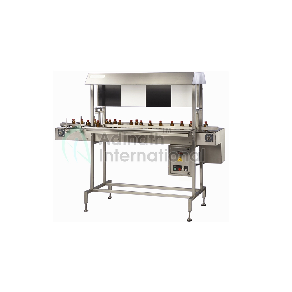 Online Visual Bottle Vial Inspection Table