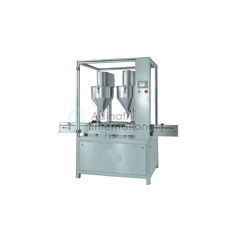 Double Head Auger Powder Filling Machine