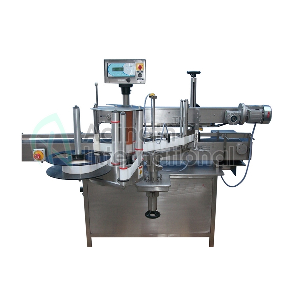 Automatic Single Side Flat Bottle Sticker Labeling Machine